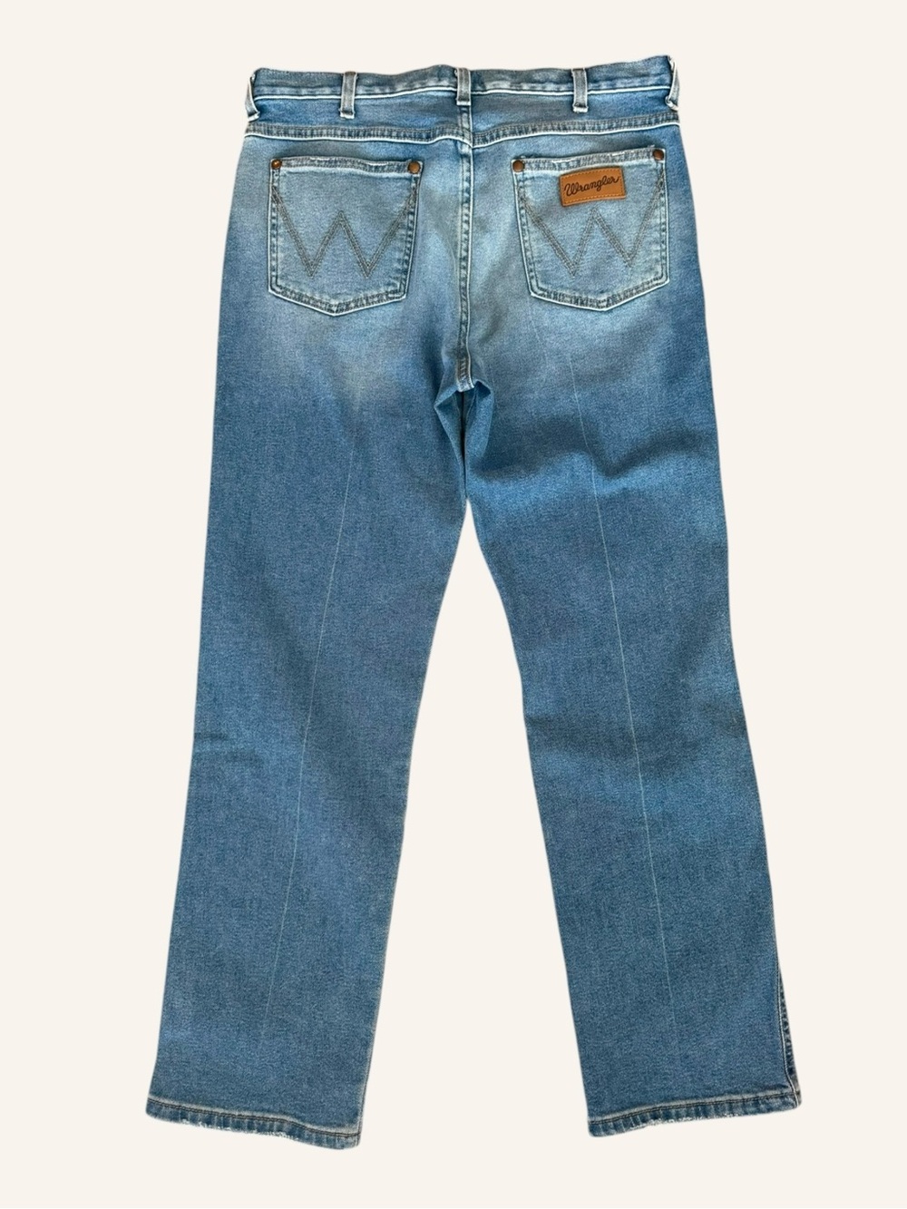 Wrangler Light Blue Straight Leg Women Jeans